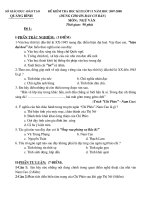 Đề kiểm tra học kì II lớp 11_2007_2008