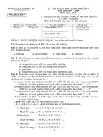 Đề thi HSG cấp tỉnh (07-08)