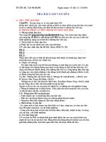 Ngữ văn 11, Tuần 25