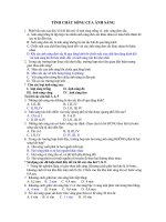 Trắc nghiệm Vật lý 12