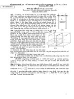 Đề thi chọn đội tuyển Quốc gia 2007 (Nghệ An)