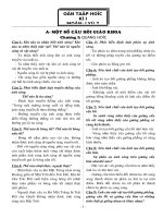 Ôn tập HK1(tự luận)