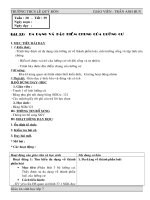 Giáo án kì 2 sinh học 7