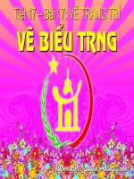 Bài 17 - Vẽ biểu trưng
