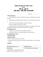 Địa lí 8 Tiết 26 đến 52