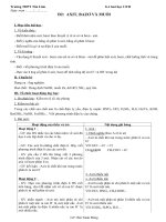 Giáo án hóa học lớp 11 (chuyên ban)