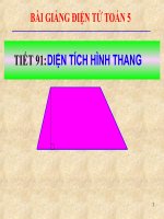 Tiet 91 Dien tich hinh thang