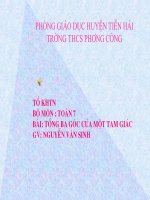 tiet 17: tong ba goc trong tam giac