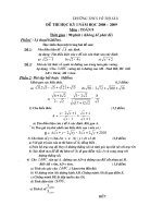 Đề thi học kỳ I Toán 6, 7, 8, 9