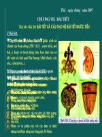 Bài tiết và cấu tạo hệ...