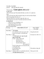 Làm quen chữ a - ă - â