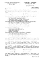 XK: De thi 45'' khoi 12 - Tong hop