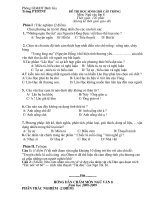 Đề thi học kì I môn ng­­­u van 8