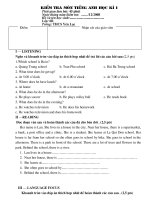 written test term I - moon