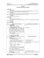 giáo an lớp 5 HKII đã phân môn