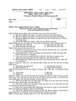 Đề kiểm tra Ngữ văn 9 học kì II