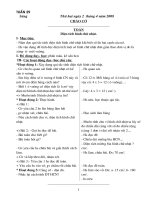 Giáo án lớp 3 - Tuần 29