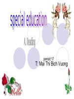 Unit 4: special education