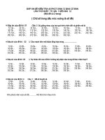 KT SINH 12 CB 45 PHUT TU BAI 1 DEN BAI 13