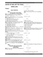 CD: Hình học không Gian ( ôn thi ĐH )