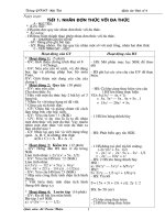 Giáo án Đại 8 (đầy đủ)