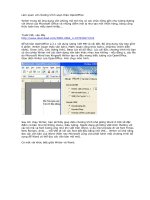 Làm quen với chương trình soạn thảo OpenOffice