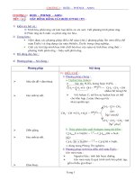 Chuong 1 (Ruou-Phenol-Amin) - Tiet4 - DayDongDangEtylic(tt)