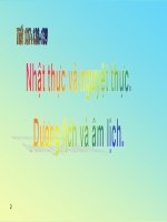 Dương lich và âm lịch...