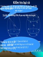 Mặt cầu ngoại tiếp hình chóp và lăng trụ