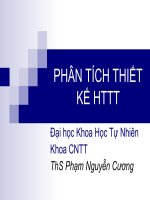 Phân tích thiết kế hệ thống thông tin 2