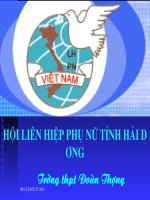 Tìm hiểu ngày phụ nữ Việt Nam 20/10