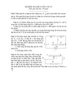 Đề kiểm tr HSG Nghi lộc