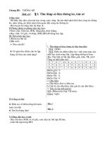 Giáo án Đại số 7 chương III: Thống kê