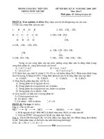 Đề KTHK II_Hóa 9