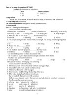 Giáo án tự chọn lớp 11 kỳ 1