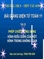 Phép chiếu song song