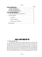 SKKN: Dạy học bài hệ trục tọa độ.