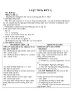 Tiết 25: Luật thơ