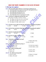 75 bài trắc nghiệm + tự luận từ dễ đến khó phần OXIT