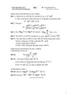 ĐỀ KIỂM TRA HỌC KỲ I 08-09 (MỚI)