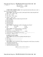 Đê kiểm tra học kỳ 2