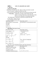 Chương IV - Bài 3: Dấu của nhị thức bậc nhất