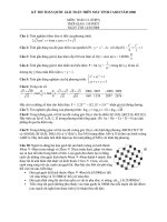 Đề thi MTBT toàn quốc