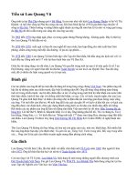 Vài nét về Lưu Quang Vũ