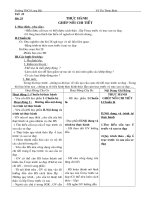 G/A Công nghệ 8 (tiết 28)