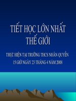 bai giang lon nhat the gioi
