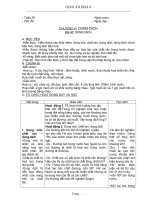 Giáo án HH 9 Chương VI