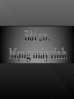 Bài 20. Mạng máy tính