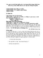 Chương trình Lễ kỷ niệm 45 năm thành lập trường.