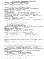 đề cương KT 45 phut chương kim loai nhóm I,II,II